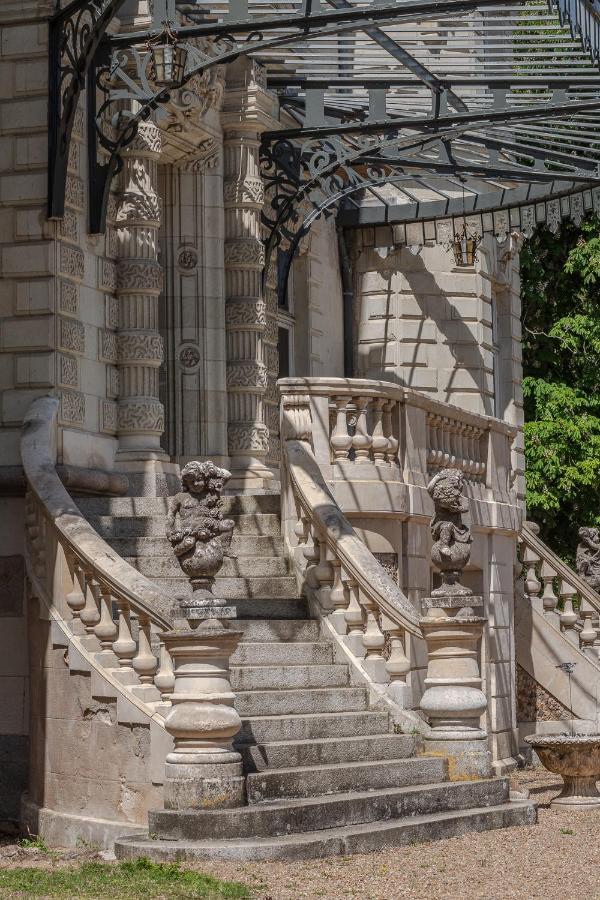 Chateau Des Orchidees En Val De Loire 索米尔 外观 照片