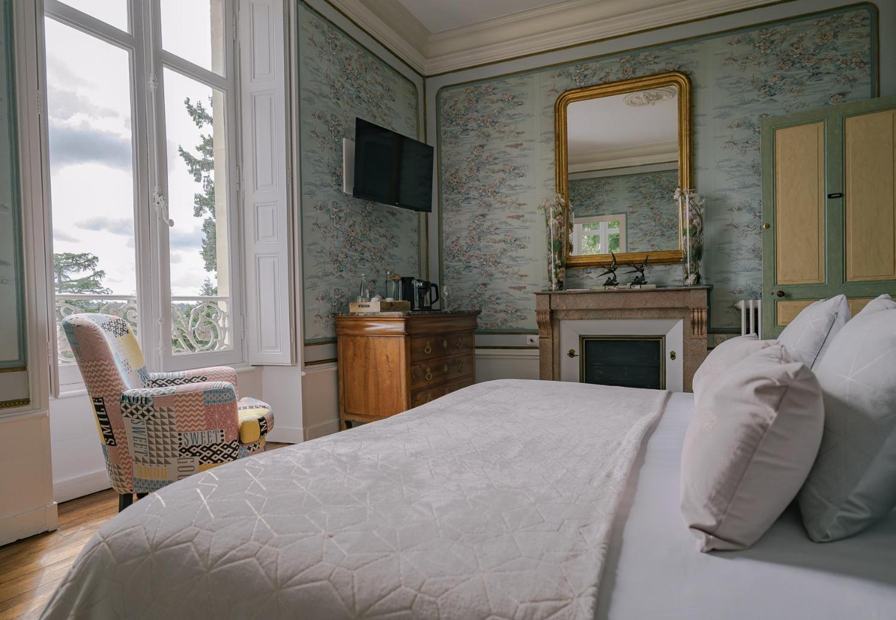 Chateau Des Orchidees En Val De Loire 索米尔 外观 照片